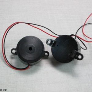 PIEZO ELECTRIC ALARM WITH INTERNAL CIRCUITRY