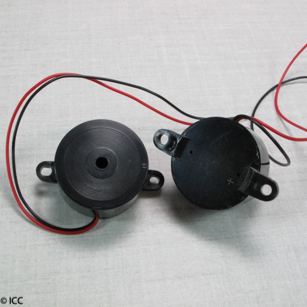 PIEZO ELECTRIC ALARM WITH INTERNAL CIRCUITRY