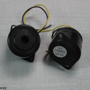 PIEZO ELECTRIC ALARM WITH INTERNAL CIRCUITRY