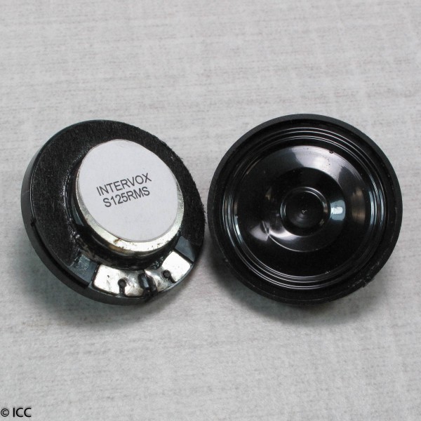 SUB-MINIATURE LOW PROFILE ROUND SPEAKER