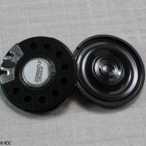 MICRO-MINIATURE LOW PROFILE ROUND SPEAKER