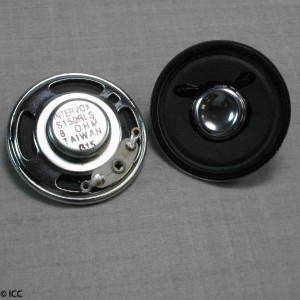 SUB-MINIATURE LOW PROFILE ROUND SPEAKER