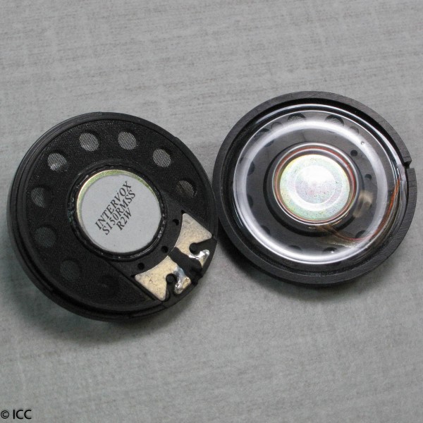 MICRO-MINIATURE LOW PROFILE ROUND SPEAKER