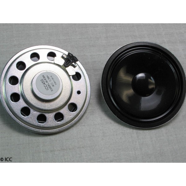 SUB-MINIATURE LOW PROFILE ROUND SPEAKER