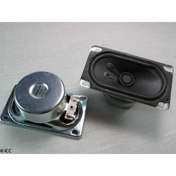 SHIELDED LOW LEAKAGE OVAL SPEAKER