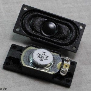 SHIELDED LOW LEAKAGE OVAL SPEAKER