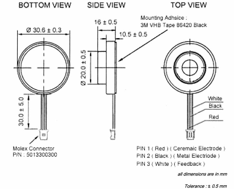 Buzzer électronique, 1 module, 5W, 240Vac - Ettroit JXZE-1601